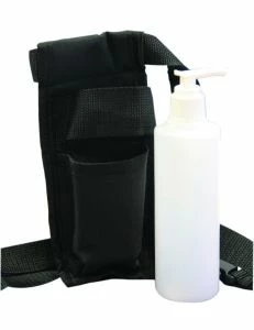 AFHSTR/S | Adjustable Single Oil Holster - 26-52" Waist - Black