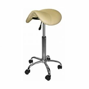 AFSAD/B | Saddle Stool - Biscuit 3 AFSAD/B | Saddle Stool - Biscuit