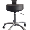AFSWIVSTL/BLK | Curved Back Therapist Stool