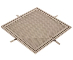 CK3616 | 400 X 400 X 1.5mm Main Drain Grille & Frame Only - 50m³/hr (0.3m/s) 83m³/hr (0.5m/s)