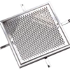 CK3618M | 500 X 500 X 1.5mm Main Drain Grille & Frame Only - 81m³/hr (0.3m/s) 136m³/hr (0.5m/s) -Pool Care Sales Shop CK3618M R 016 10 236778 maindrainframegrilleonly reinforced 210044 26
