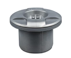 HD53C+G | 1.5” Eyeball Inlet - Grey Metallic