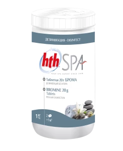 HTHSB1/6 | Hth Spa 20g Bromine Tablets - 1kg (6 Per Pack)