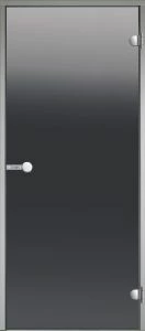 SSR012D/SH | Harvia Glass Steam Room Door 1890mm X 890mm Smokey Grey Glass - Aluminium Frame