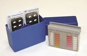 TK3755 | Chlorine/pH/TA Test Kit - Blue Box