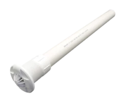 ZHD54C | 1.5” Fixed Grate Inlet C/w Plumbed Pipe (approx 550mm/22” Long)